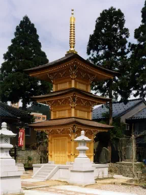 観音寺 三重塔新築