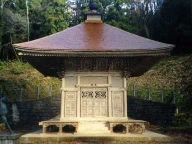 県指定文化財　道神社拝殿保存修理工事