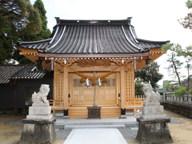 道神社 社殿改築