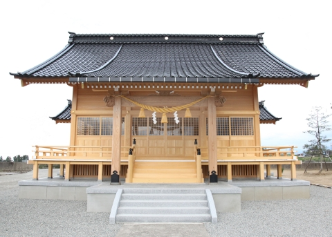 杉田神明社 建設工事