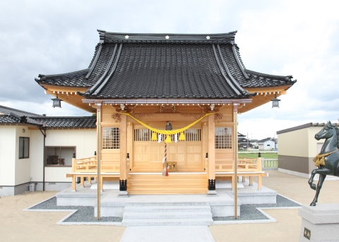 土合神社 御造営工事