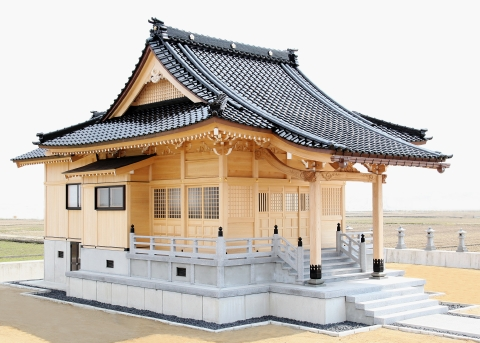 今開発天満宮 御造営工事