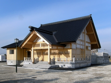 広田神明宮 拝殿建設・造成等その他工事