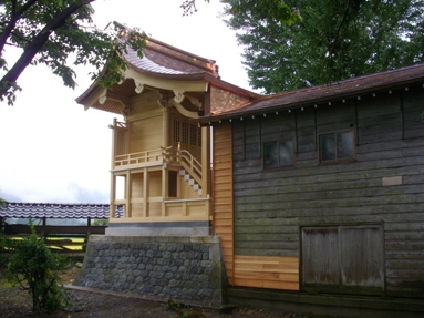 河合白山神社 本殿建替え・拝殿屋根葺き替え工事