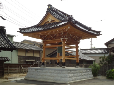 尊光寺 鐘楼改築工事