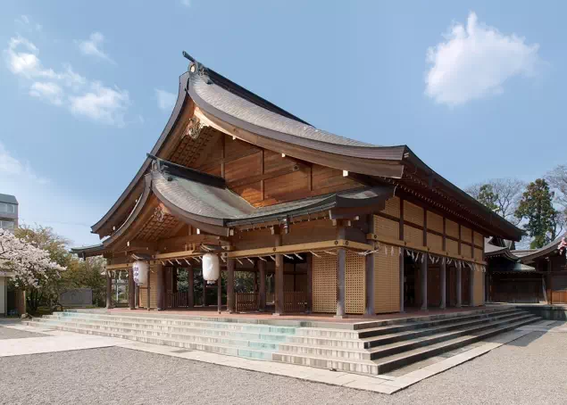 富山県護国神社　大拝殿耐震工事
